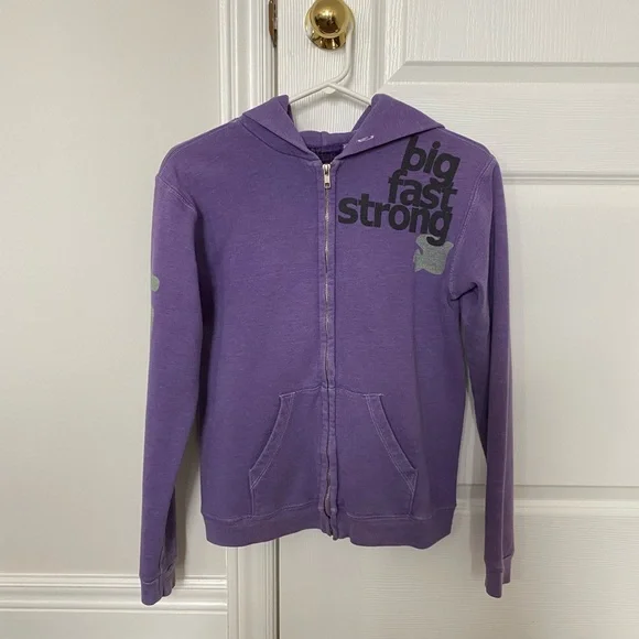 Purple FREECITY zip up - Picture 1 of 4